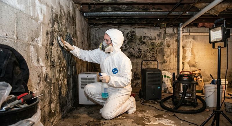 Garage Mold Remediation in Frisco, TX